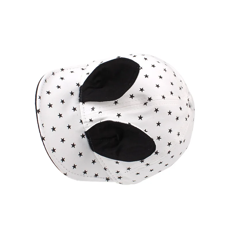 Cute Cartoon Baby Cap Rabbit Ears Baby Sun Hat For Girls Star Print Cotton Baby Hat Spring Summer Infant Cap Baby Boys Clothing (33)