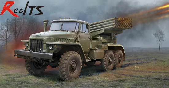 Realts Трубач 01028 1/35 русский BM-21 град Ракетница