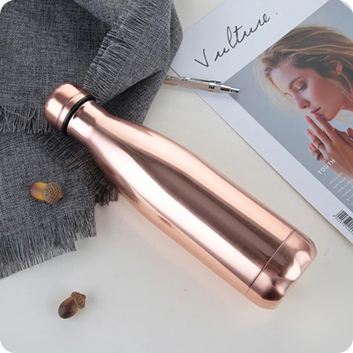 thermos mug rose gold 500ml