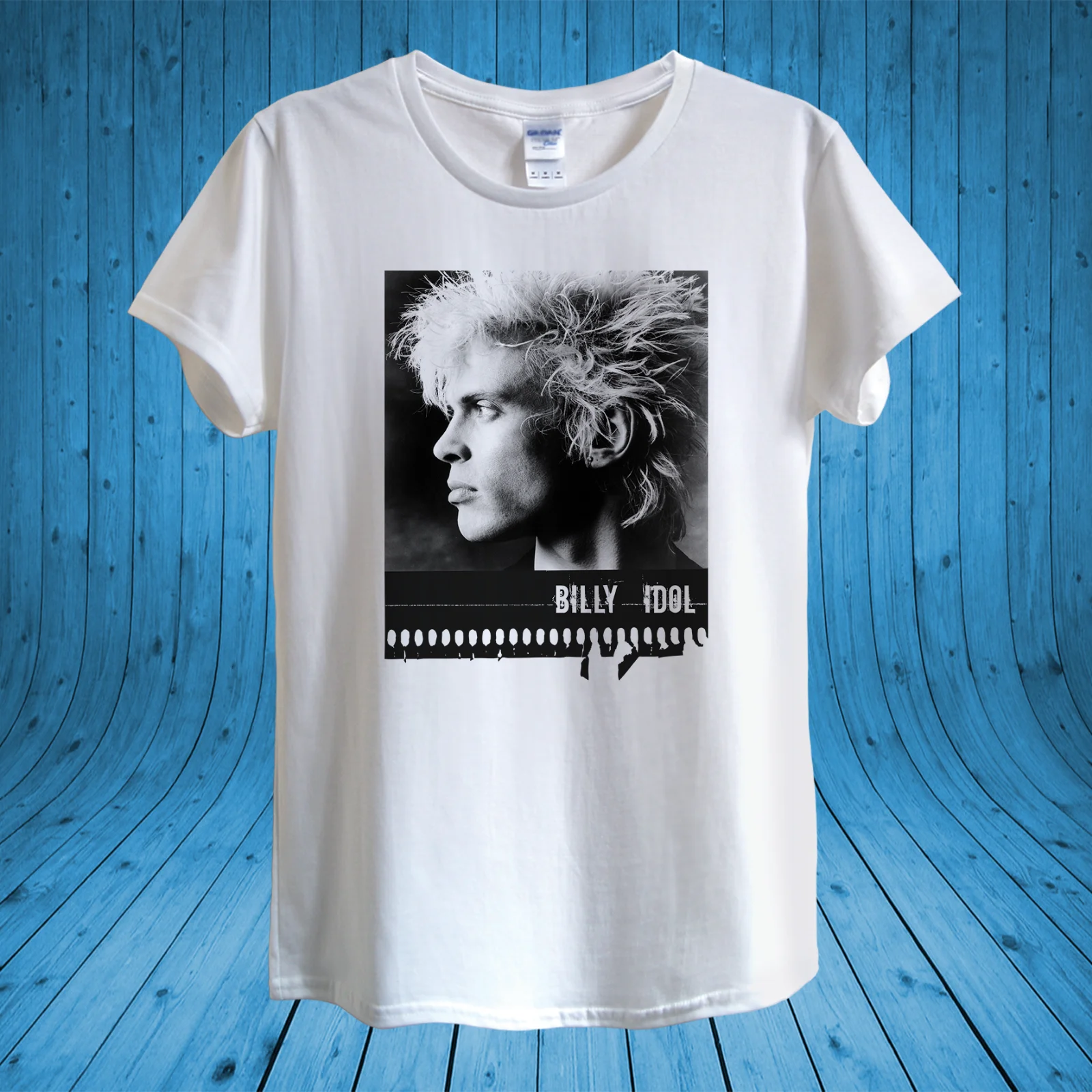 

Billy Idol T-shirt Design unisex man women fitted Summer Men'S fashion Tee,Comfortable t shirt,Casual Short Sleeve TEE