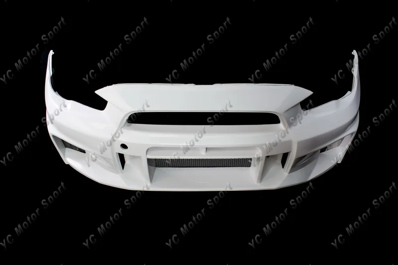 YCEX077L  2008-2012 Mitsubishi Lancer Evolution EVO X VS '17 Ver. Ultimate Style Front Bumper FRP (1)