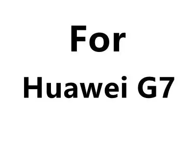 Чехол-Сумочка с персональным фото Искусственная кожа чехол откидная крышка для samsung S5 S6 S7 край S8 Plus NOTE 3 4 5 - Цвет: for Huawei G7