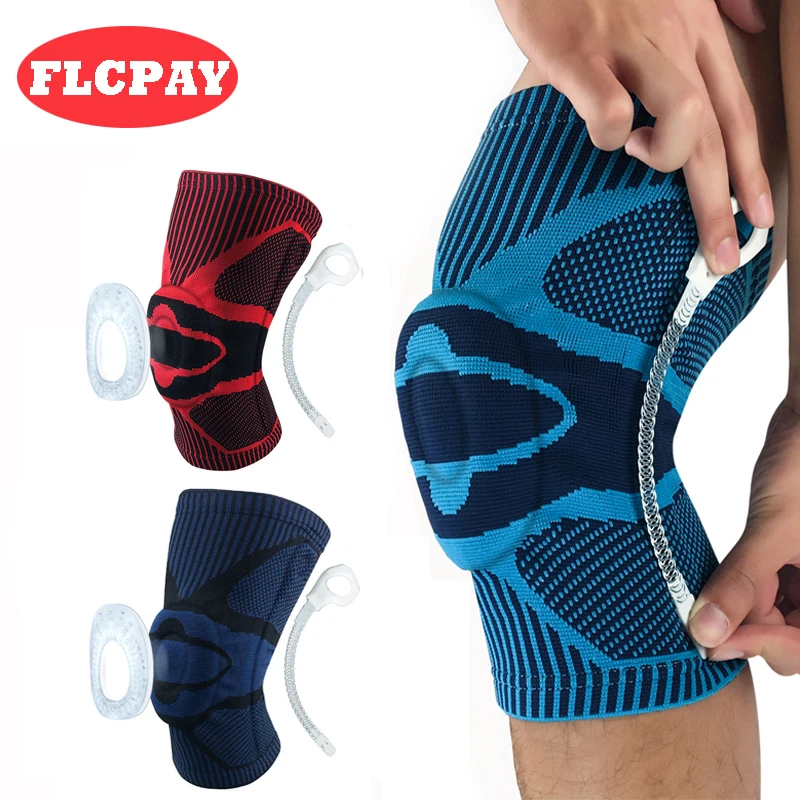 1 قطعة النسيج سيليكون الركبة كم منصات يدعم هدفين الكرة الطائرة كرة السلة الغضروف المفصلي الرضفة حماة الرياضية سلامة نيبادس 1 قطعة النسيج سيليكون الركبة كم منصات يدعم هدفين الكرة الطائرة كرة السلة الغضروف المفصلي الرضفة حماة الرياضية سلامة نيبادس