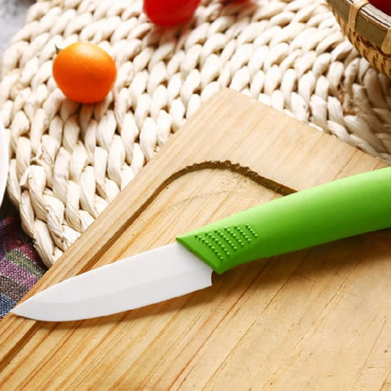3 inch ceramic fruit knife easy to carry Mini family food cutter