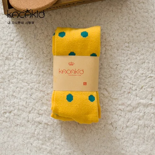 Колготки детские хлопковые в горошек Ka1023|cotton girls tights|girls tightschildren tights |