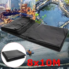 20s 8*10 м большой Рыбный Пруд Лайнер садовые бассейны усиленный HDPE сверхмощный Ландшафтный бассейн водостойкий материал для подкладки