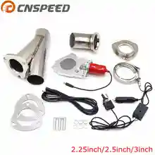 CNSPEED 2,2" 57 мм 2,5'' 63 мм 3 ''76 мм клапан управления выхлопом электрический выключатель глушителя ручной переключатель управления Комплект