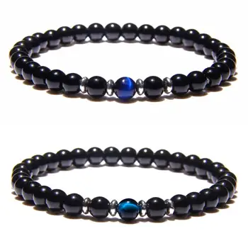 Bracelet Homme Perle Onyx