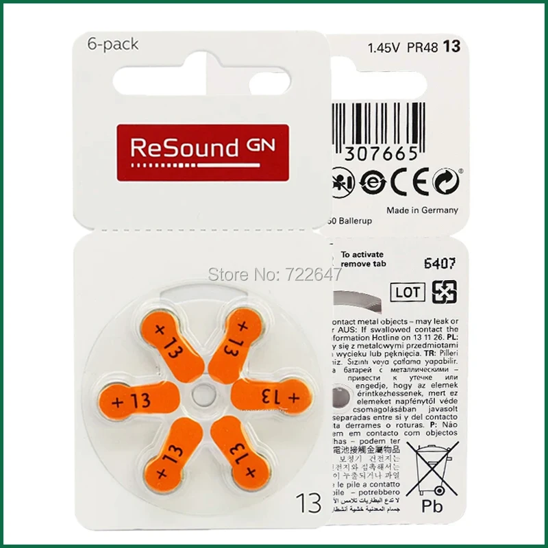 Hearing Aid Battery A13