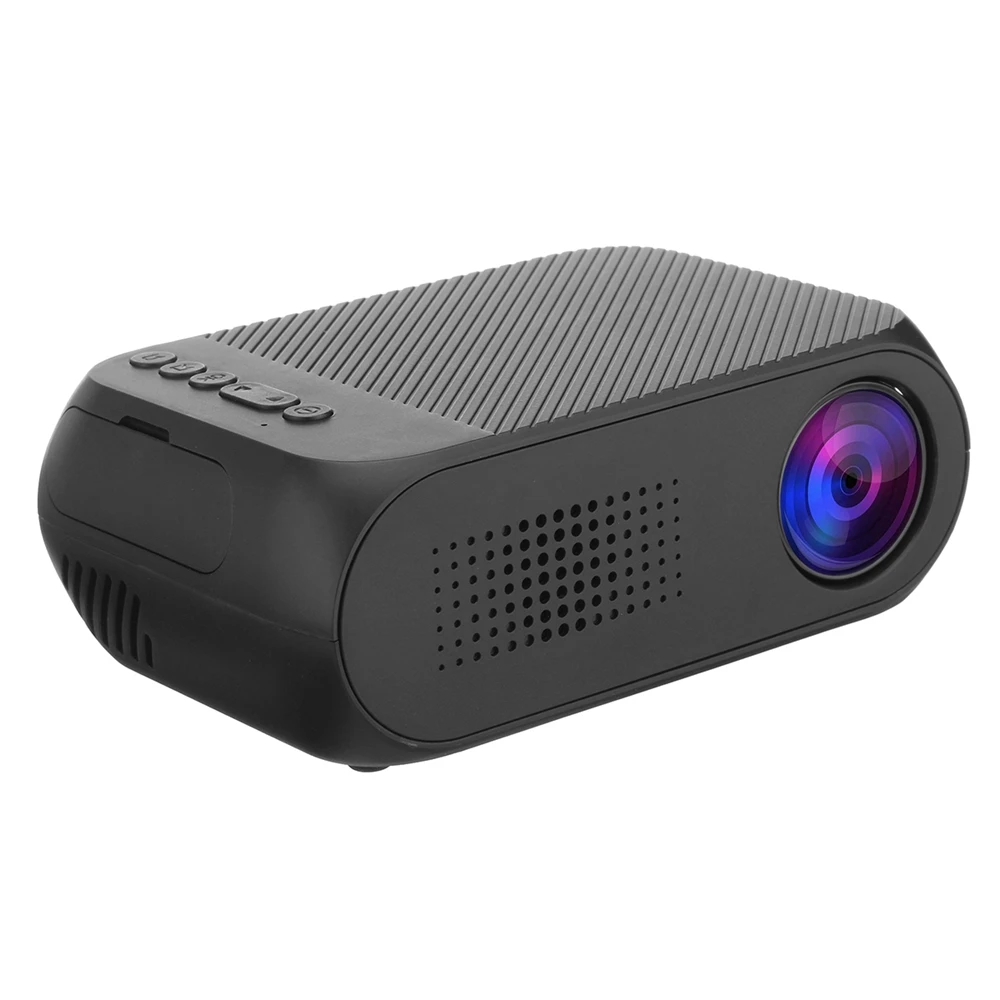 YG-320 Mini LCD LED 1080P HD Projector 400-600 Lumens 320 x 240 Pixels Home Video Theater Media Player Cinema Portable Projector YG-320 Mini LCD LED 1080P HD Projector 400-600 Lumens 320 x 240 Pixels Home Video Theater Media Player Cinema Portable Projector
