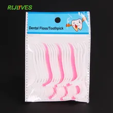 25 шт./упак. зубочистка зубная нить Уход зубочистки межзубная щетка одноразовая чистка зубов пластик зубочистки