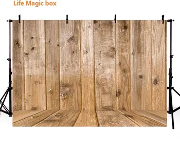 

Background For Photo Photophone Thin Vinyl For Children Primary Color Shape Gradient Wood Planks Foto-314