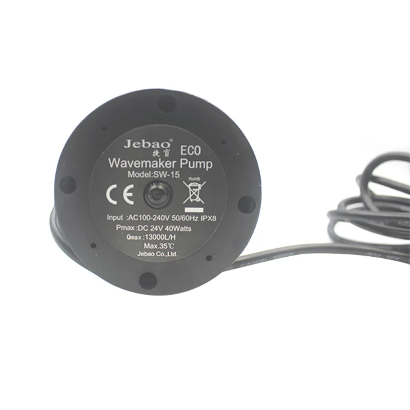 Jebao Water Pump 110V-220V Aquarium Wave Maker 5W 10W 23W 40W Submersible Pump Fish Tank Fountain Circulation Pump for Aquarium