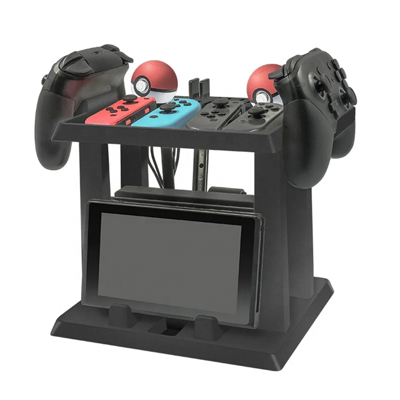 

NEW Multi-Function Storage Bracket Holder Stand Vertical support Shelf for Nintendo Switch dock ABS Case Cover