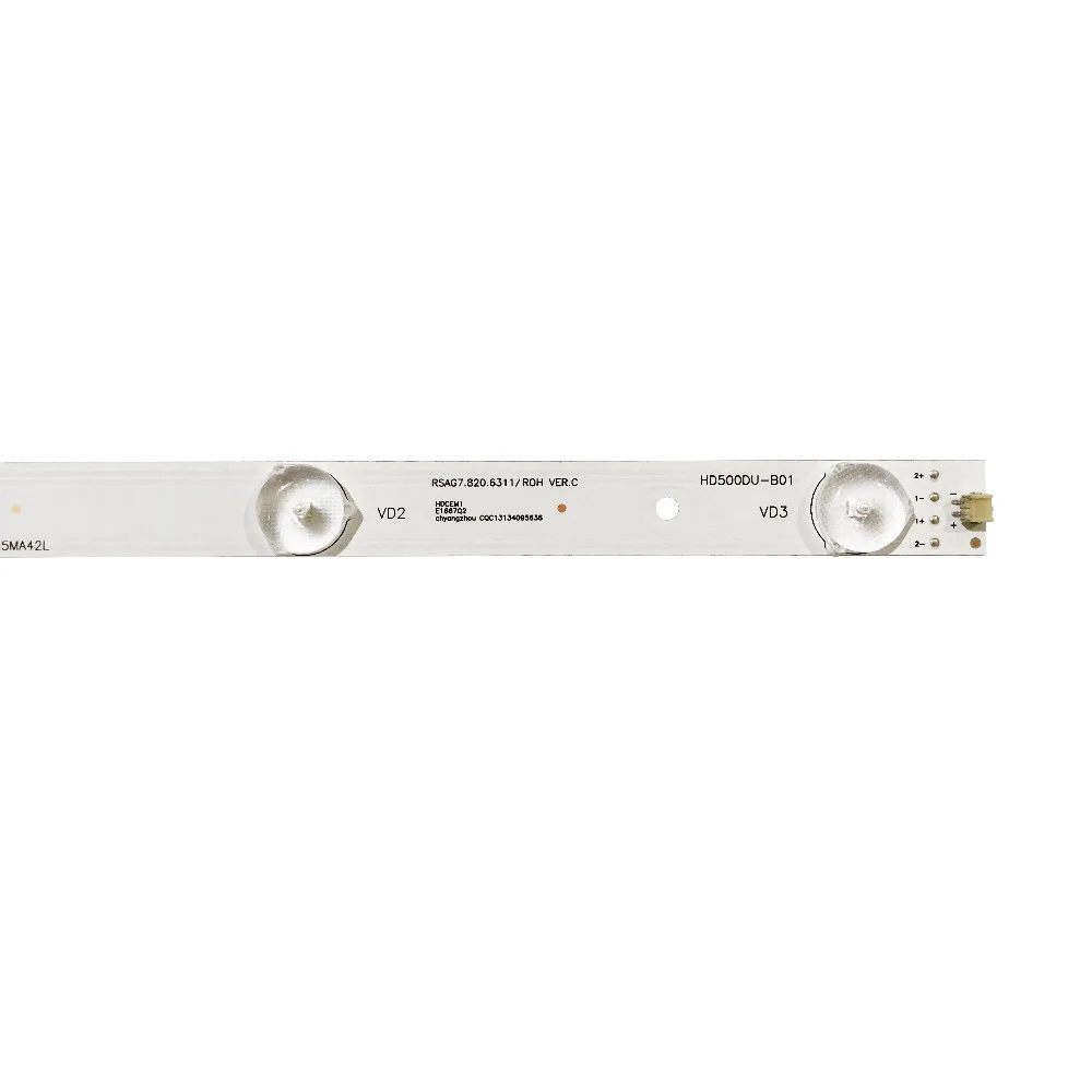 11 шт./компл. новая светодиодная лента Замена HD500DU B01 RSAG7.820.6311/ROH для Hisense 50 &quotTV