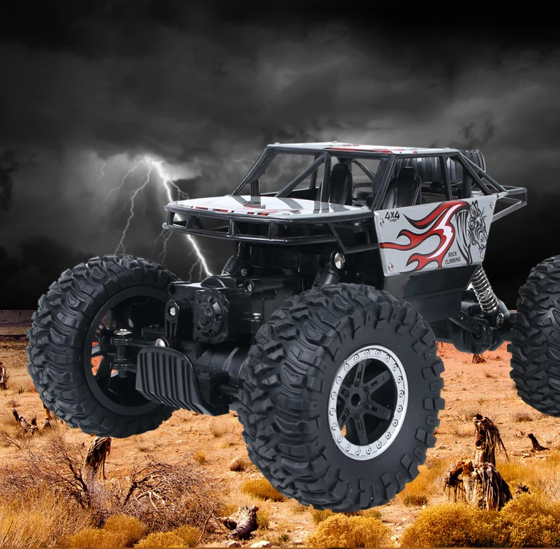 

RC Car 4WD 1/16 2.4G Monster Truck Radio Control RC Buggy Off-Road Version Toys Kids Suprise Gifts