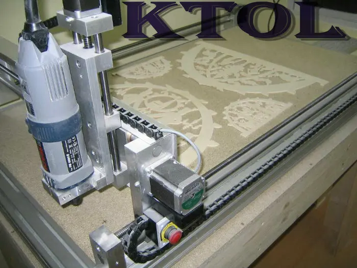 cnc router engraving milling cutting sample