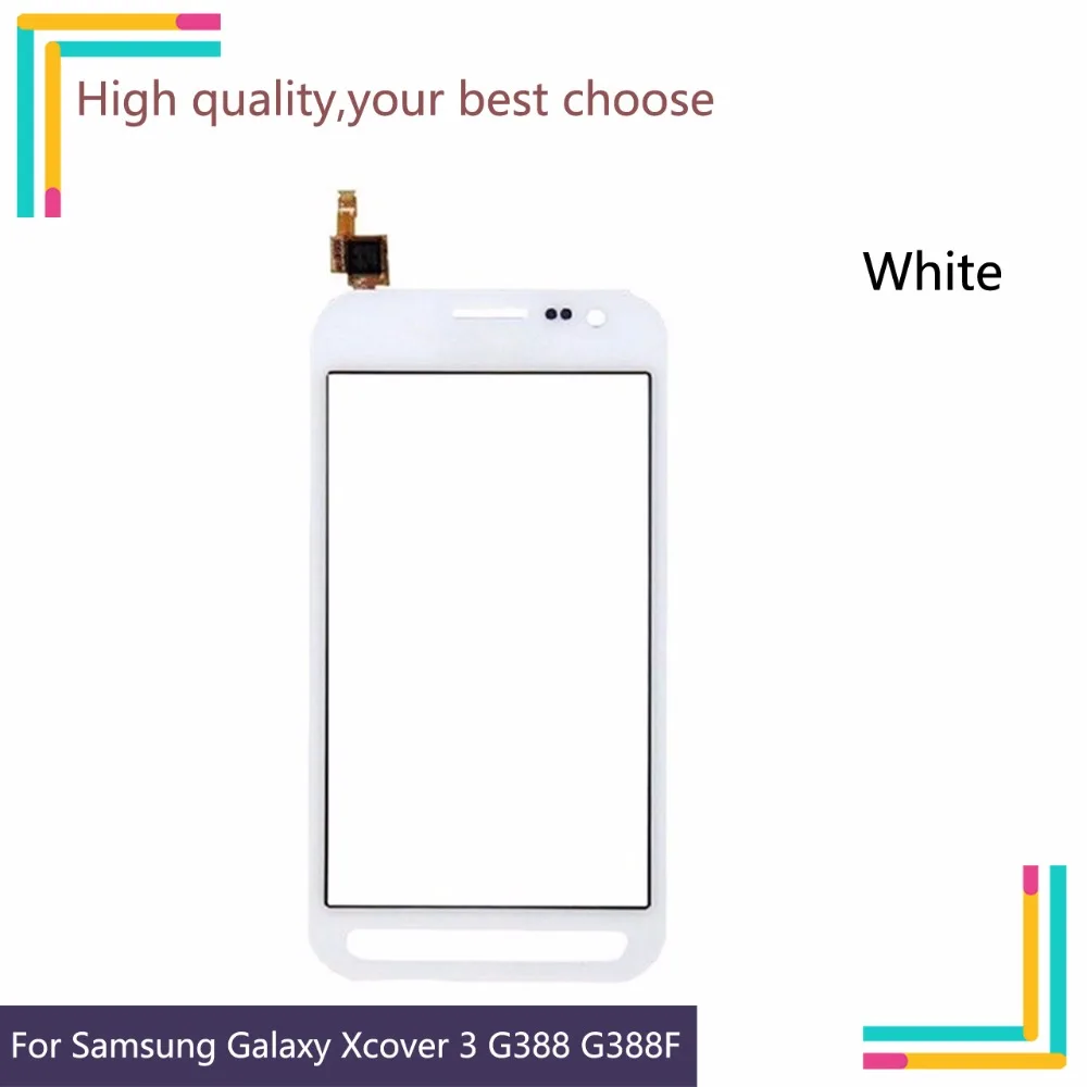 10 шт./Лот Новый G388 сенсорный экран для Samsung Galaxy Xcover 3 G388F дигитайзер стеклянная