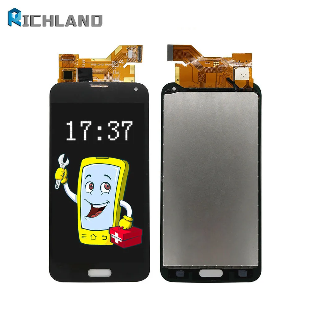 For Samsung Galaxy S5 i9600 G900F G900R LCD Display with Touch Screen Digitizer Assembly LCD