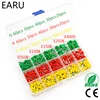 Cable de crimpado de 15 tipos de tubos aislantes, Kit de casquillos de 22 ~ 12AWG, Conector de terminales, 3 colores, 600 unids/lote ► Foto 1/5