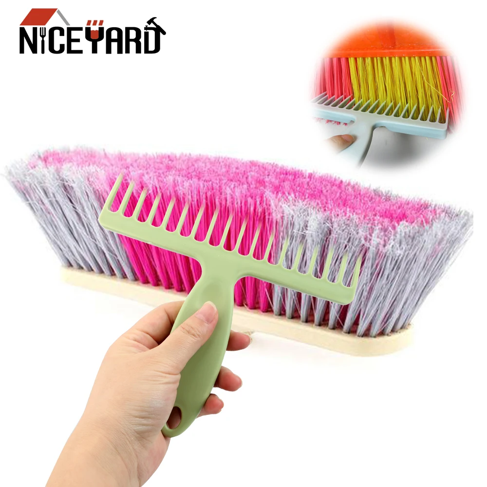 

NICEYARD Household Cleaning Tools Broom Dusting Brushes Cleaning Tool Bathroom Hair Sewer Combs Hair Catchers