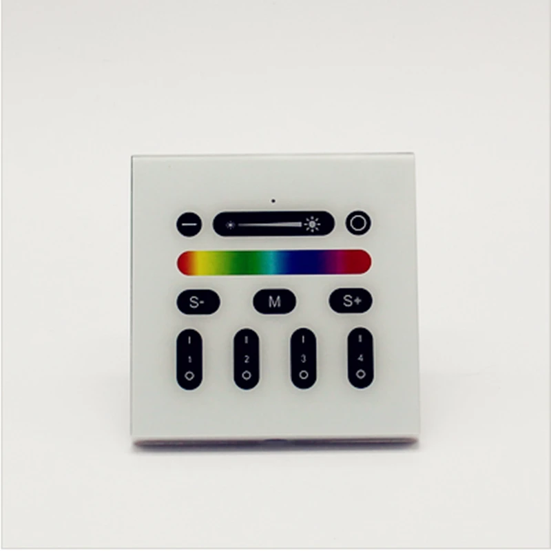 Mi light 2.4G 4-Zone Touch Screen RGB RGBW Led Controller Wireless RF Remote Controller for Mi Light Led Bulb Led Strip Light