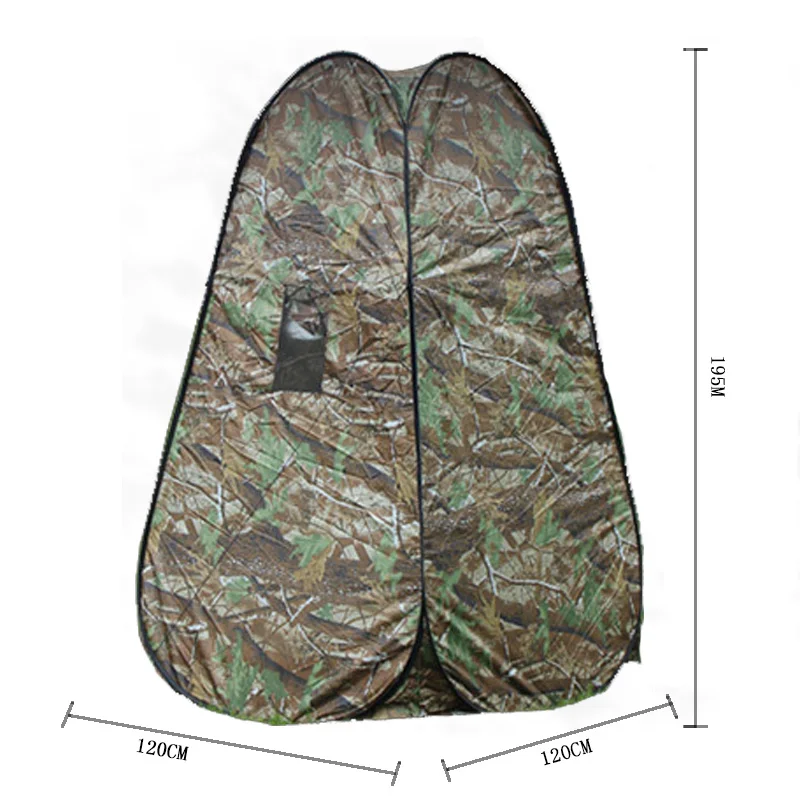 

Portable Privacy Shower Toilet Camping Pop Up Camouflage function outdoor picnic shift Bathing dressing tent photography tents