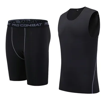 

Hot Sale Men Solid Sleeveless Pajamas Suit Summer Casual O-Neck Shirt+Pant 2PCS Home Wear Man Classic Sleepwear Nightwear 3XL