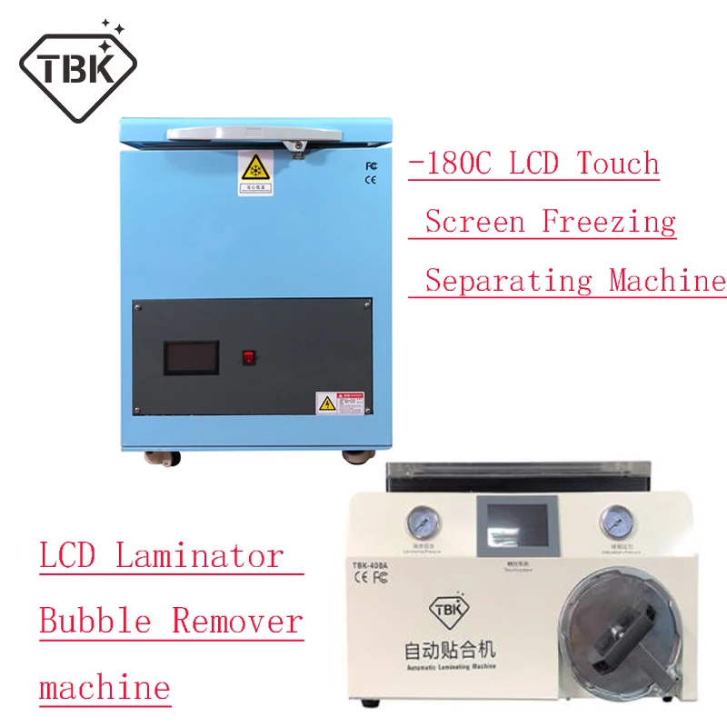 

220V TBK -180C LCD Touch Screen Freezing Separating Machine Automatic Bubble Removing Machine OCA Vacuum Laminating Machine