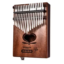 17 Key EQ Kalimba Solid Mahogany Wood Calimba Mbira Thumb Piano Link Speaker Electric Pickup Africa Keyboard Instrument 17 Key EQ Kalimba Solid Mahogany Wood Calimba Mbira Thumb Piano Link Speaker Electric Pickup Africa Keyboard Instrument