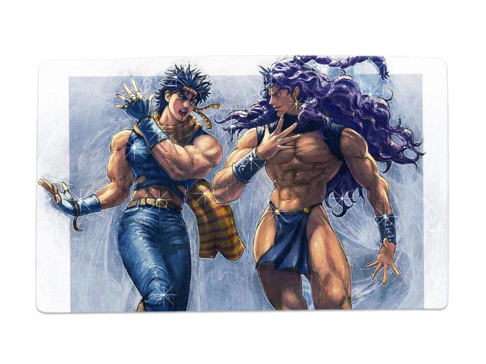 Jojo's Bizarre Adventure Anime Characters Desk & Mouse Pad Table Play Mat (joseph Joestar