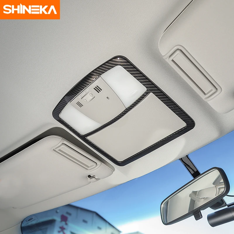 SHINEKA для чтения в автомобиле стиль светильник крышка лампы рамка наклейки ABS Nissan