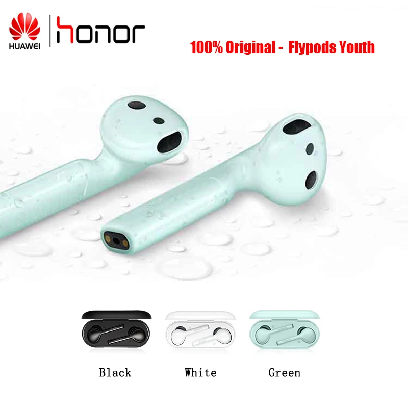 Huawei Honor Flypods Молодежные 4 2 Bluetooth Беспроводные наушники с микрофоном Хэндс фри для