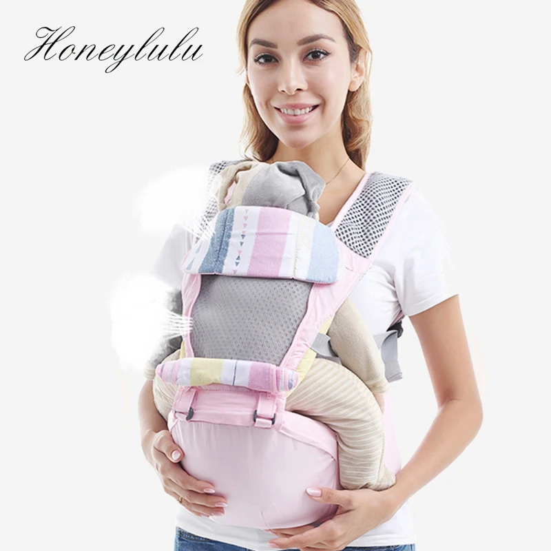Honeylulu 3D сотовая сетка дышащая Сумка кенгуру слинг для новорожденных ребенка