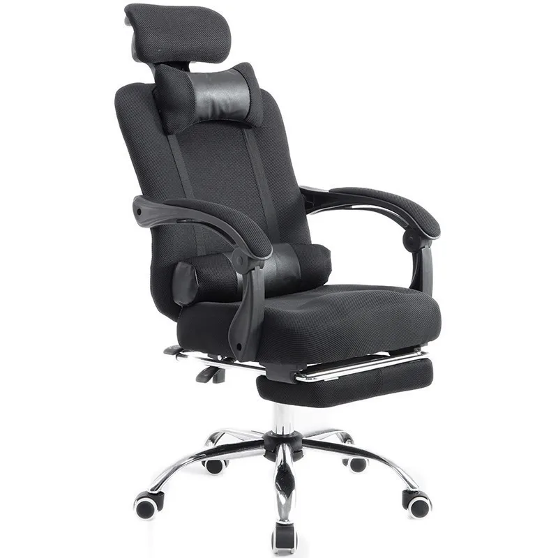 

Luxury Quality Boss Live Poltrona Gaming Breathable Cushion Lacework Chair With Footrest Can Lie Ergonomics Office Furniture
