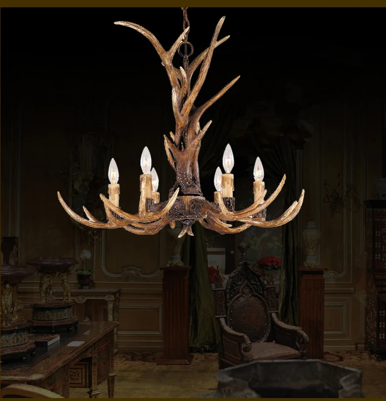 Europe-Country-6-Head-Candle-Antler-Chandelier-American-Retro-Resin-Deer-Horn-Lamps-Home-Decoration-Lighting (1)