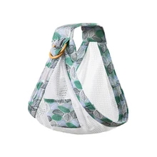 Двусторонняя переноска для ребенка, регулируемое кольцо, двойное использование, эргономичный рюкзак для грудного вскармливания, легкий сетчатый рюкзак