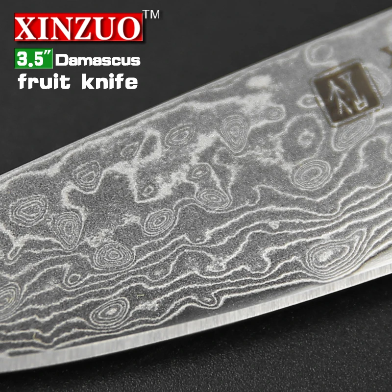 aliexpress : buy xinzuo new 3.5" fruit knife damascus kitchen aliexpress : buy xinzuo new 3.5" fruit knife damascus kitchen