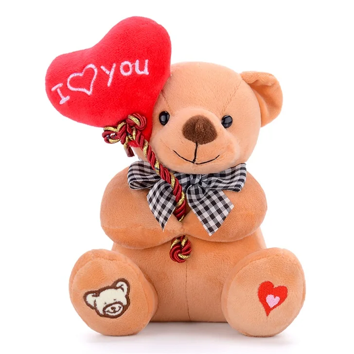 Gloveleya плюшевый мишка с сердцем I Love you'lover's подарки плюшевые игрушки подарок для девушки - Цвет: Balloon Bear