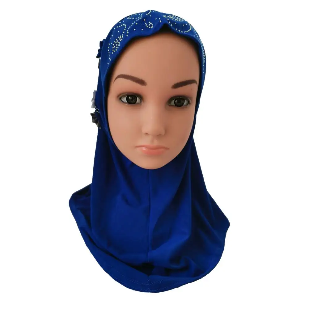 11 цветов мусульманские девушки головной убор труба шарф шапка под хиджаб исламские арабские шапочки под хиджаб Турецкая Мода капот тюрбан выпадение волос Новинка - Цвет: Royalblue