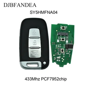 

DJBFANDEA 3Pcs/Lot Smart Remote Key For HYUNDAI I30 I45 Ix35 Genesis Equus Veloster Tucson Sonata Elantra PCF7952 Chip 3Buttons