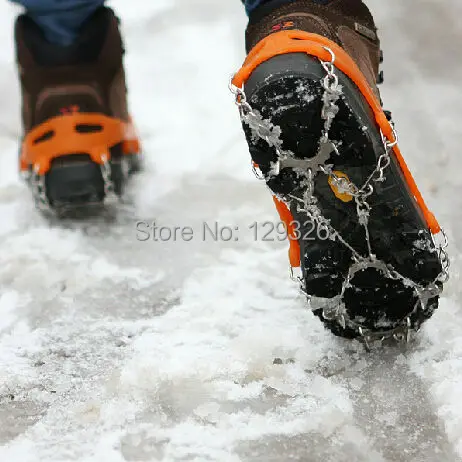 2x Anti slip Ice Cleats Shoe Boot Tread Grips Traction