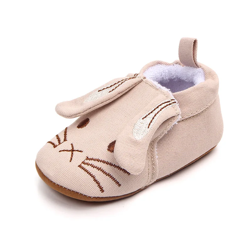 Обувь для новорожденных девочек г. Милые, детская обувь принцессы с животными для малышей, для новорожденных, на липучке, для первой ходунки Тапочки