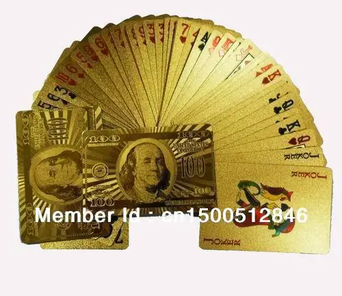 Игральные Карты Золотые Купить