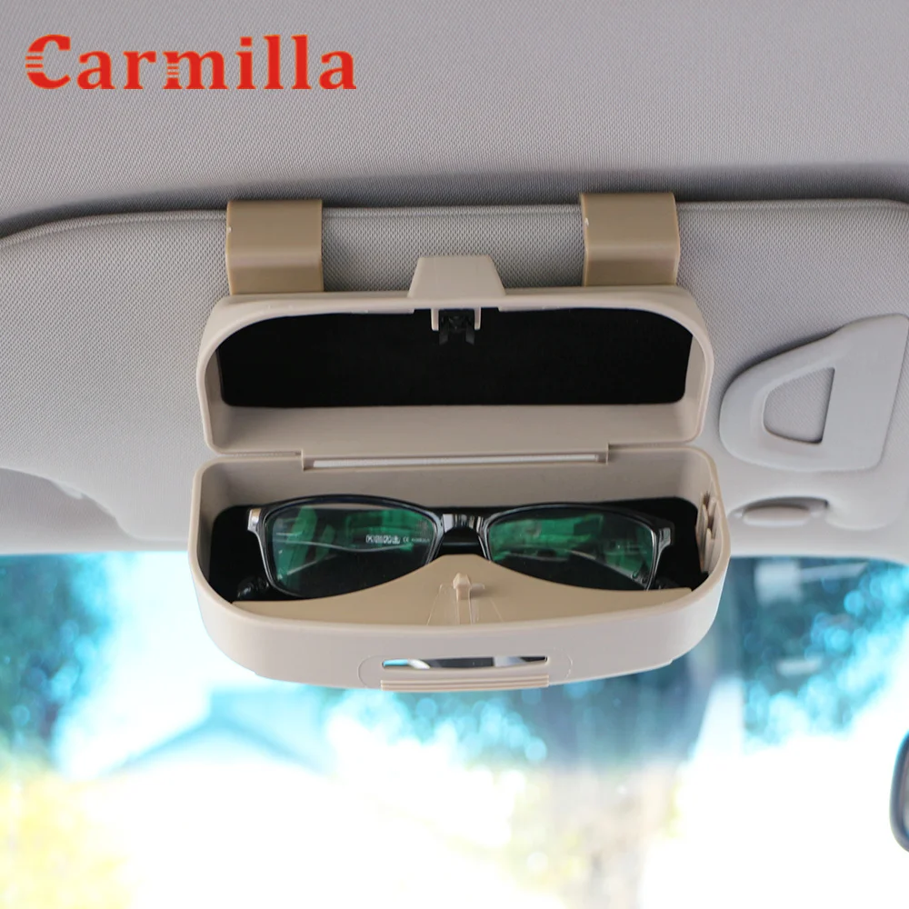 

Car Glasses Holder Case Card Organizer Box for Citroen C3 C4 C5 C2 C1 C6 C4 Xsara Grand Picasso Elysee DS3 DS4 DS5 Accessories