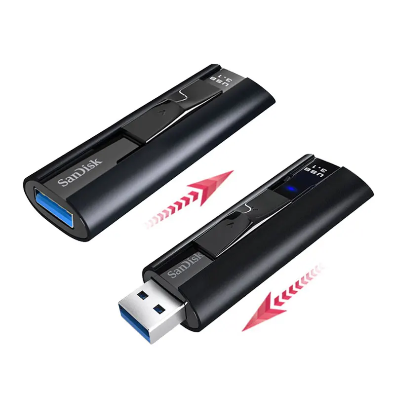US $39.62 SanDisk Extreme PRO USB31 Solid State Flash Drive128GB 256GB 420MBS Super Fast Solid State Performance In A USB Flash Drive