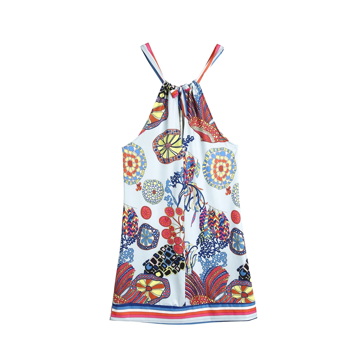 

Family Matching Clothes Mom Daughter Dress Hanging Bohemian Floral Party Dresses