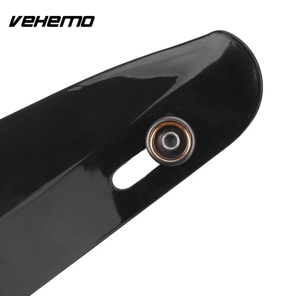 Vehemo 3-Snap мотоциклетный шлем пик Топ солнцезащитный козырек щит черный