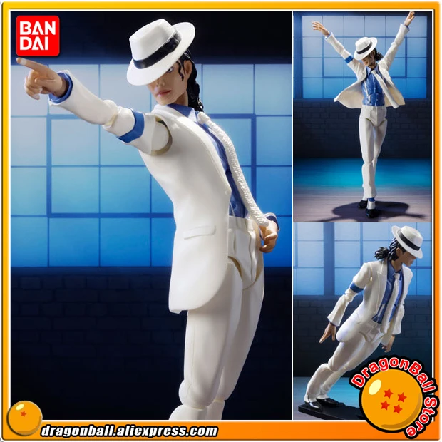 

SMOOTH CRIMINAL" Original BANDAI Tamashii Nations SHF/ S.H.Figuarts Action Figure - Michael Jackson