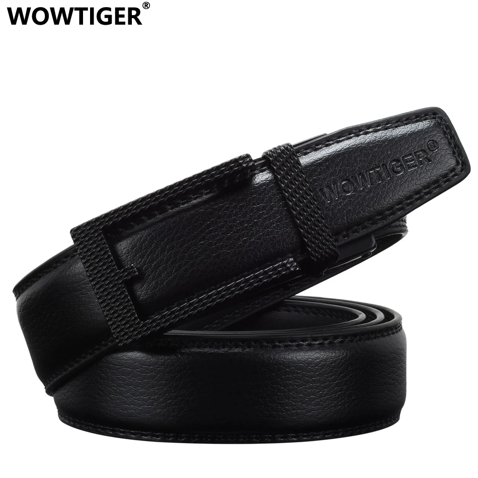 

WOWTIGER New Fashion Designer Luxury Famous Brand Designer High Quality Male Waist Strap Leather Belts for Men ceinture homme